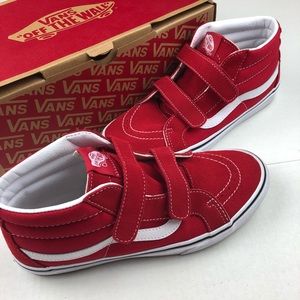 Vans Sk8-Mid Reissue in red